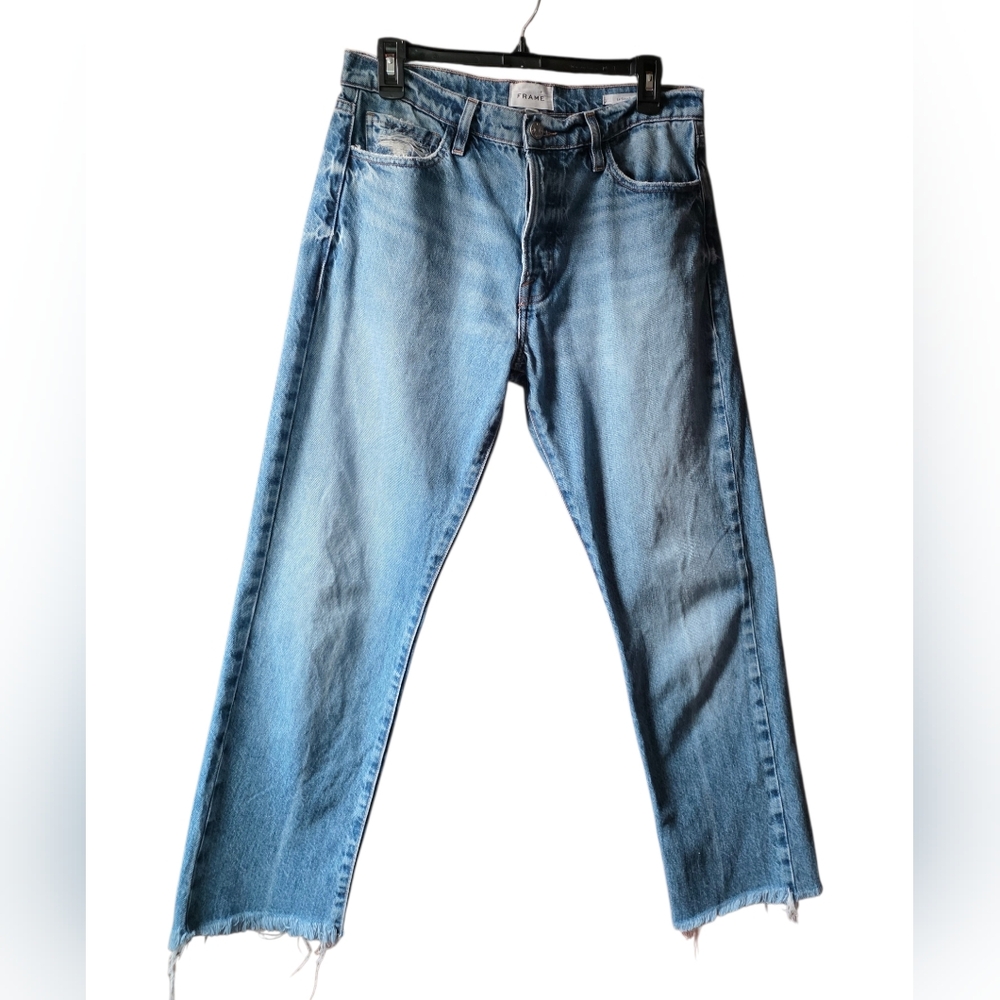 Frame Le Slouch Women's Blue Denim Jeans Size 27